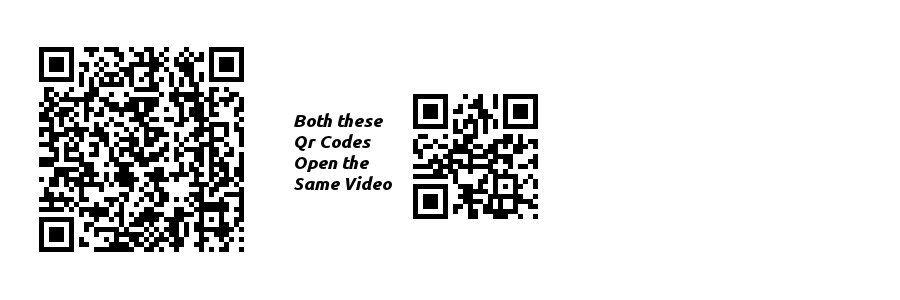 How to create less complex QR Tags